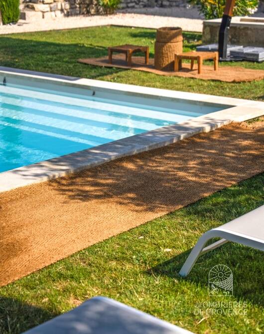 Chemin d'accès en coco