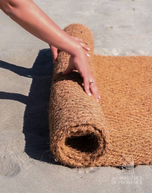 rouler chemin en coco pur plage