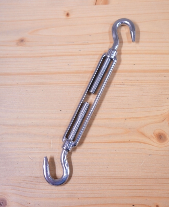 Tendeur crochet-crochet en inox