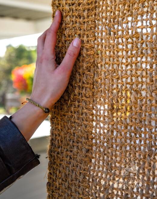 Toldo enrolável de coco para terraço