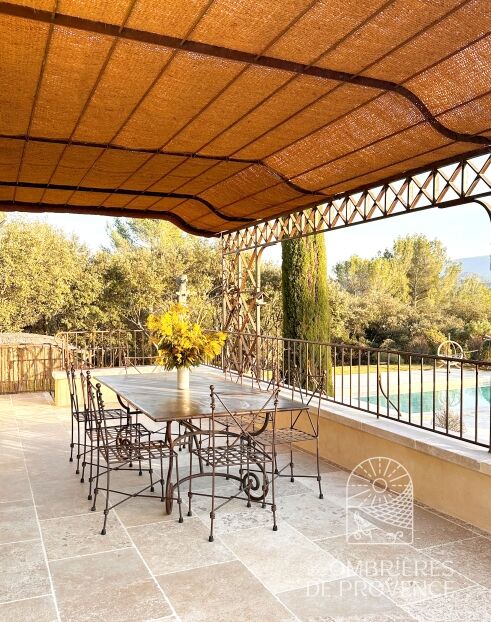 Toile d'ombrage ultra dense pour terrasse