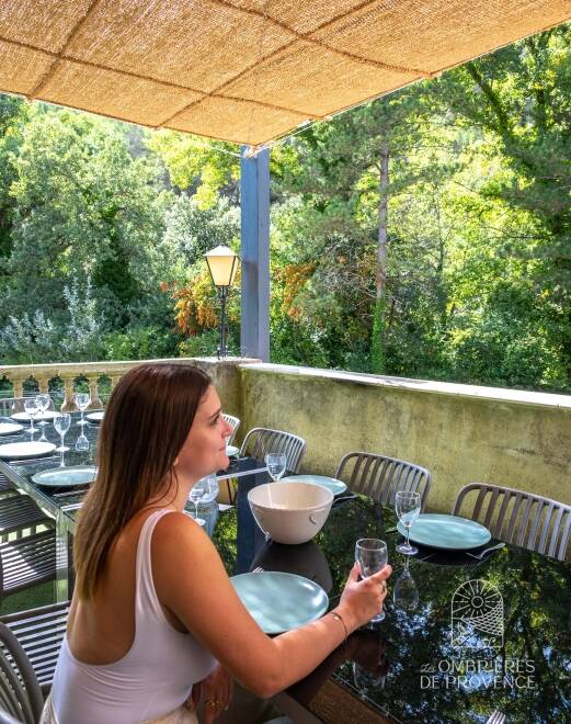 Terrase Voile d'ombrage COCO ROBUSTA multipoints d attache