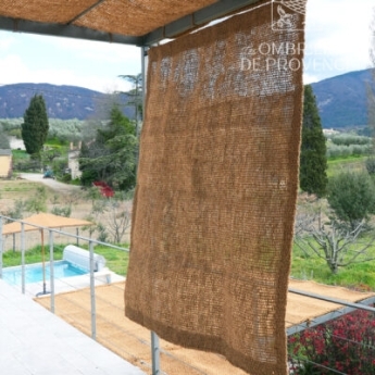 Coco curtains with open hem