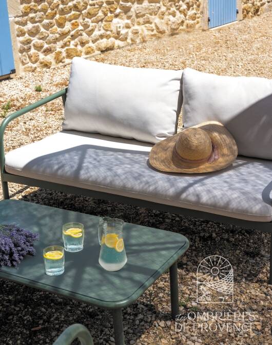 Ombrage parasol rond