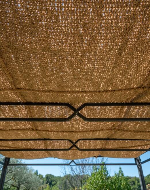 Densité de la Toile d'ombrage pour pergola à traverses espacées