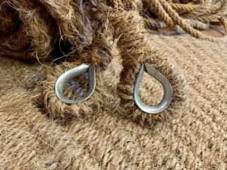 Lot de 16 cosses coeur