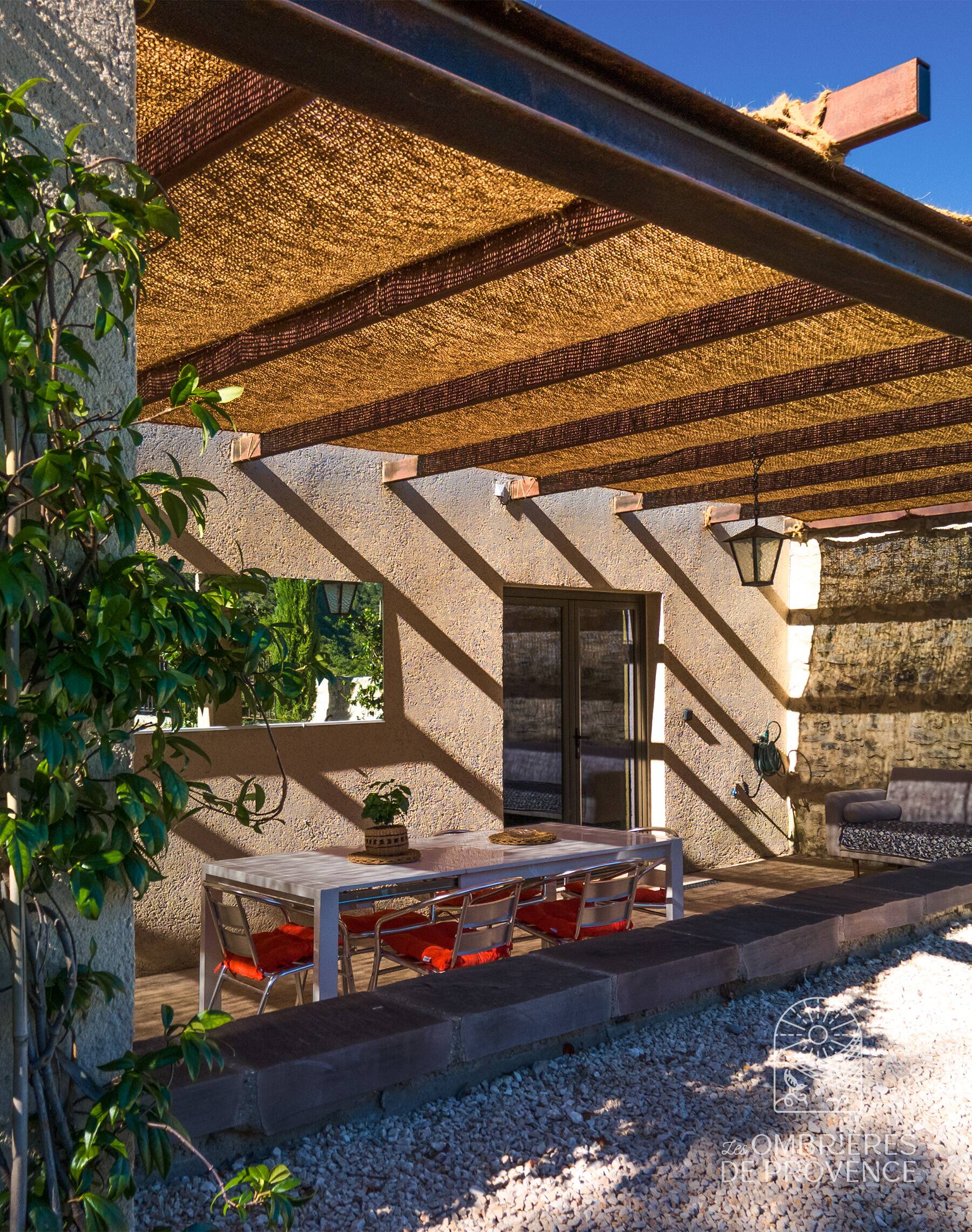 Tela de sombra para pergola – Coco Classique