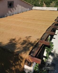 Tela de sombra para pérgola