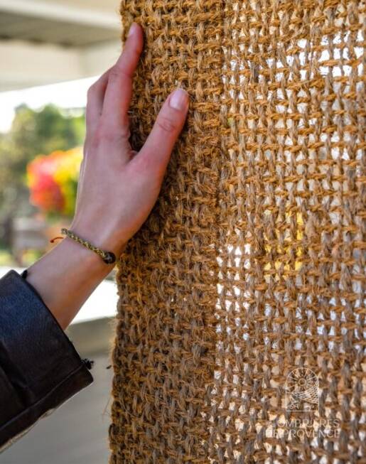 Toldo enrolável de coco para terraço