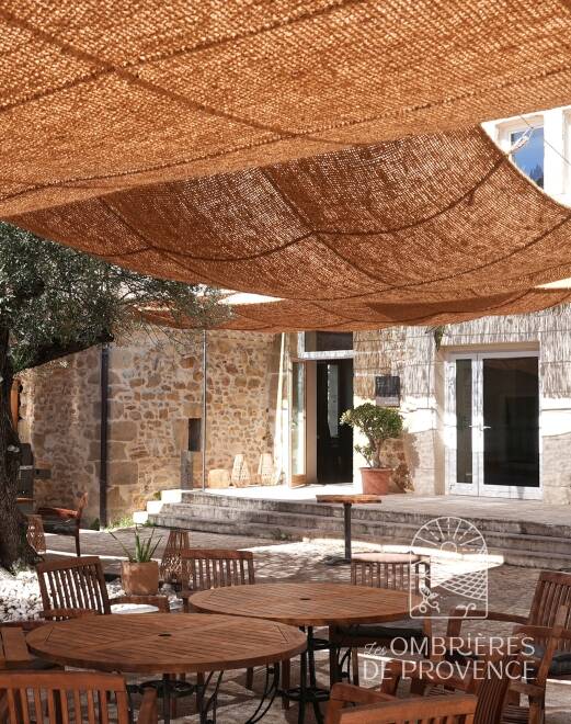 Voile coco suspendu château