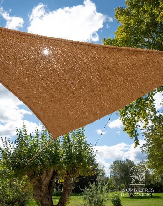 Voile d'ombrage à suspendre triangulaire