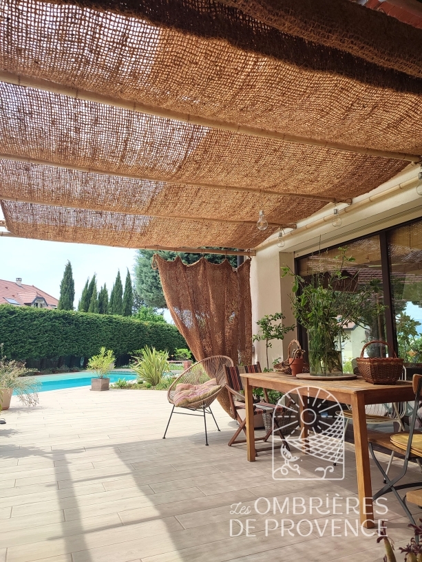 Toile pergola sur mesure