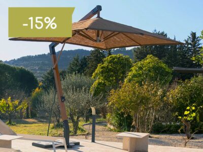 Promotion parasol déporté