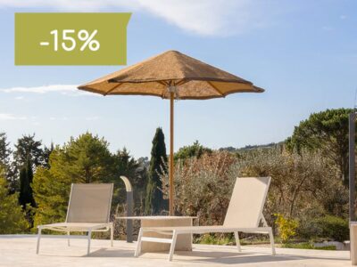Promotion parasol rond