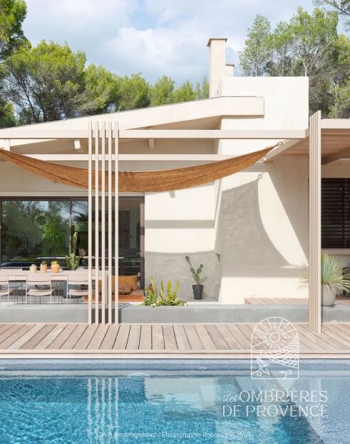 Ontwerp hangende kokosnootslinger