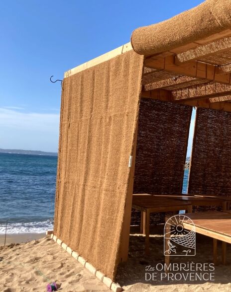 Ultradichte kokos zichtscherm