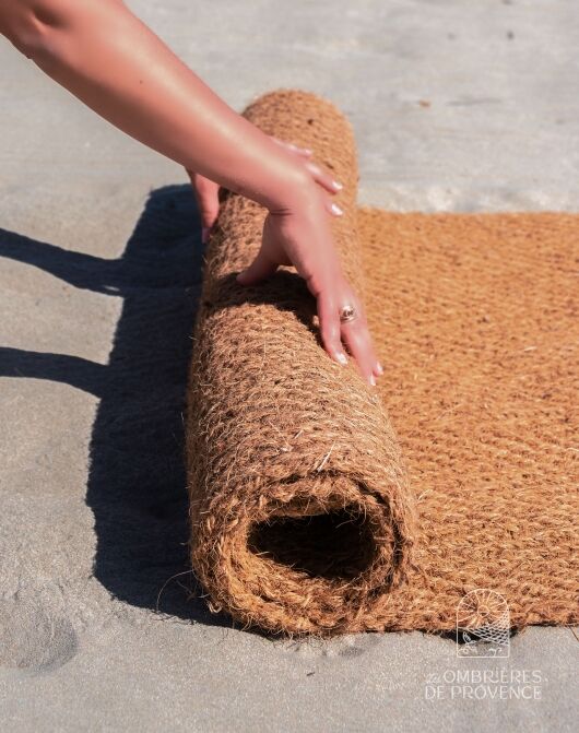 rouler chemin en coco pur plage