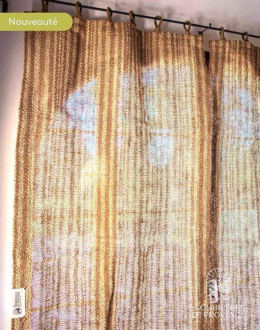 Rideau coco bicolore