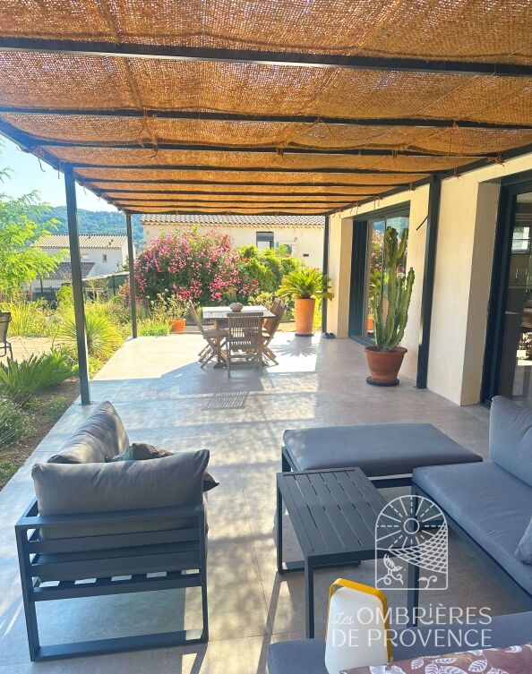Couverture de Pergola en coco pour grande pergola