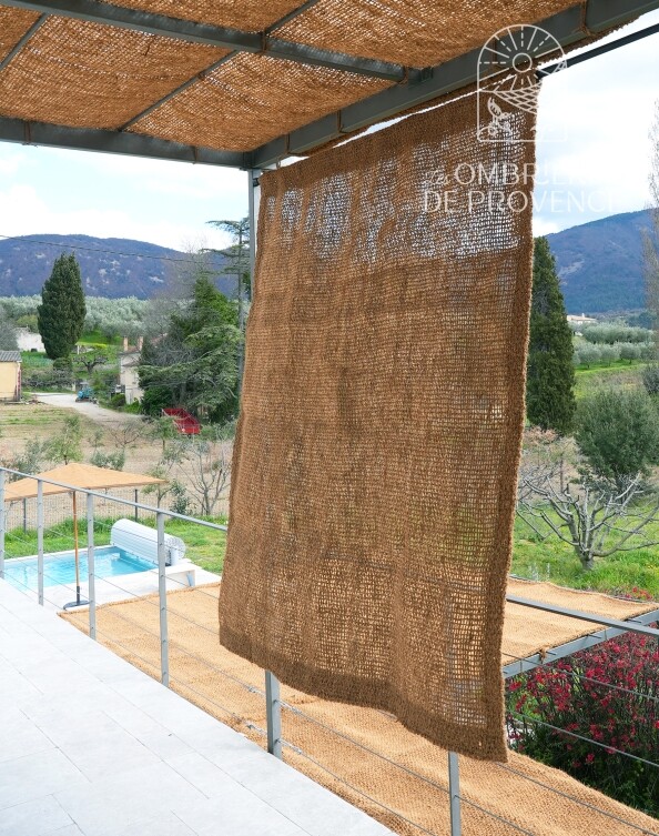 Rideaux à ourlets ouverts